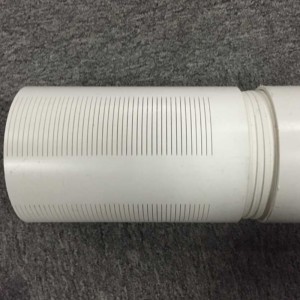 4 tommer PVC-filterrør med gevindforbindelse